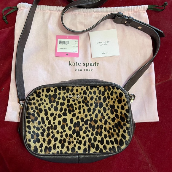 Kate Spade Handbags - Kate Spade Leopard Crossbody bag